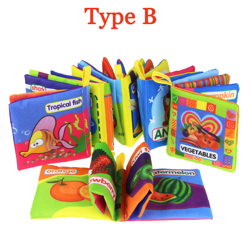 Educational Cloth Baby Book